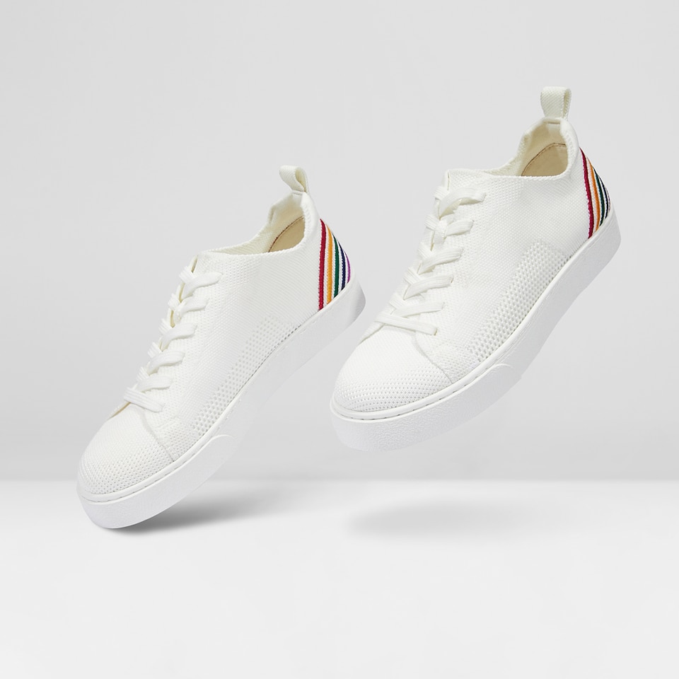 Kama Lace-up Sneakers in Rainbow-Sustainable & Washable | VIVAIA