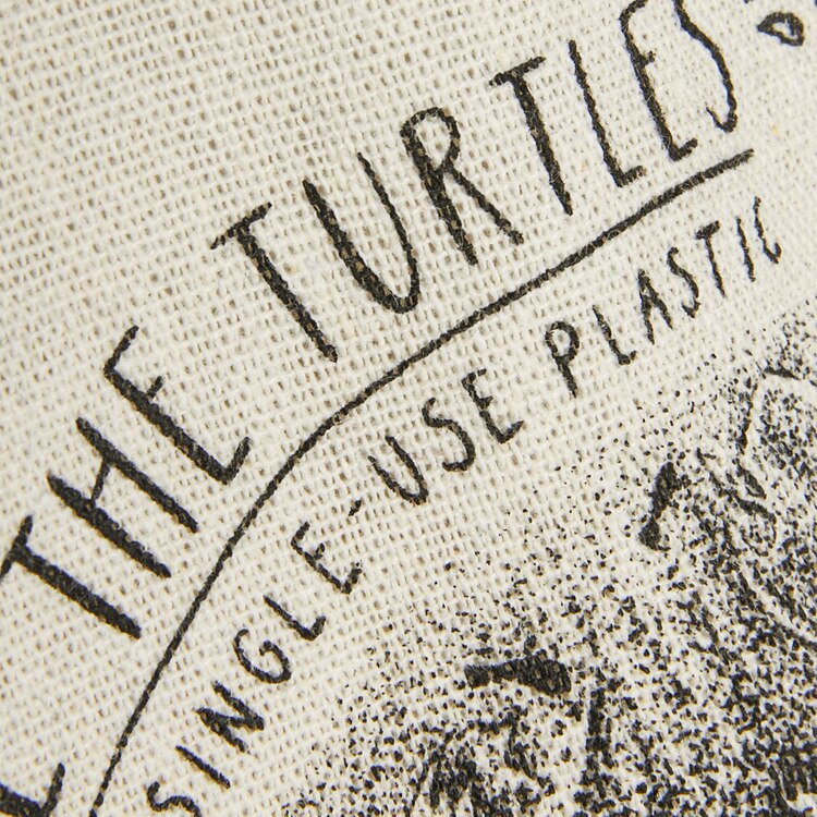 Canva Storage Bag in Sea Turtle-Sustainable, Washable Knitbags | VIVAIA