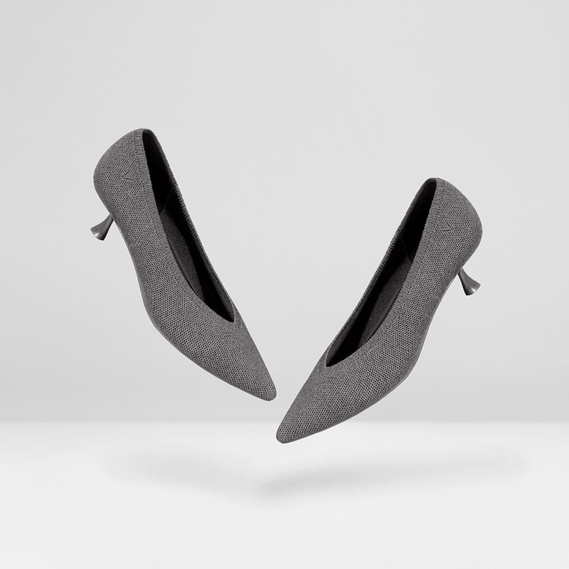 Stella Pointed-Toe Everyday Kitten Heels | VIVAIA