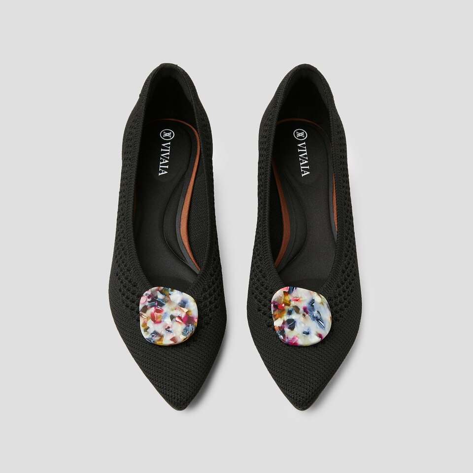 LILLY Removable Bows for Shoes in Multi Flecks | VIVAIA