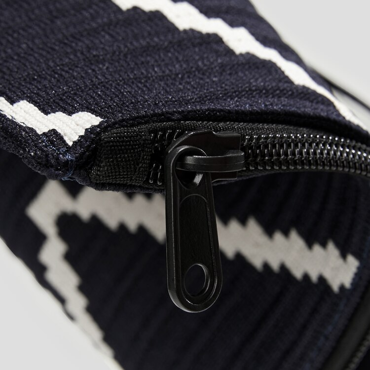 Lucy Crossbody Bags in Marine Chevron-Sustainable & Washable | VIVAIA
