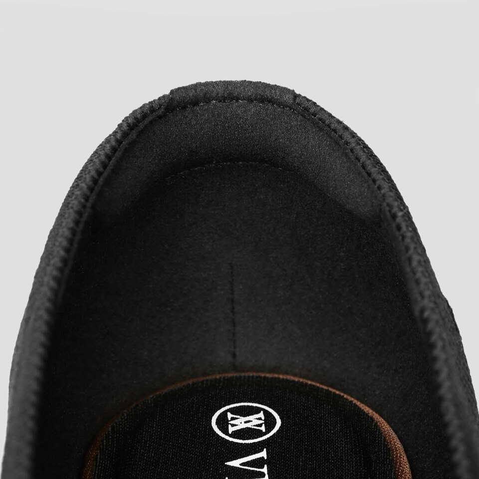 Stella Pointed-Toe Kitten Sustainable Heels in Deep Ebony - VIVAIA