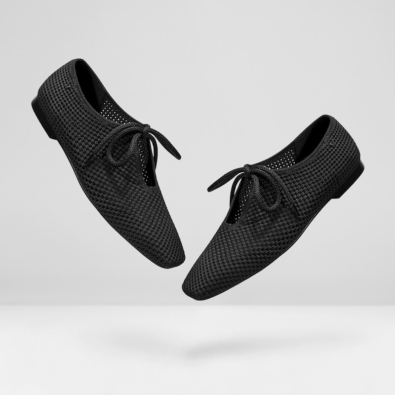 Vanessa Square-toe Flats-Sustainable & Washable | VIVAIA