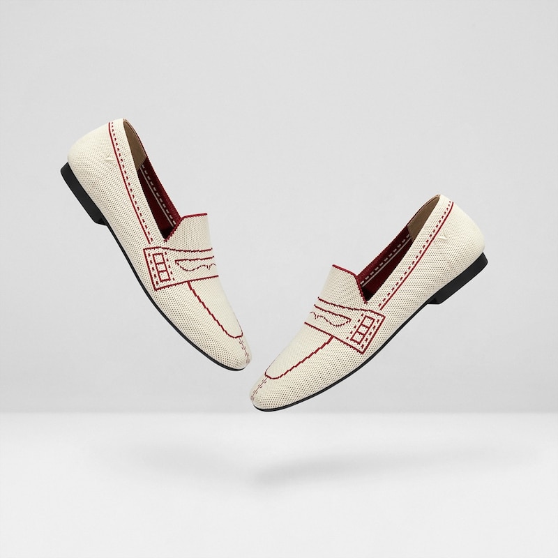 Sierra Square-toe Loafers in Deep Ebony-Sustainable & Washable | VIVAIA