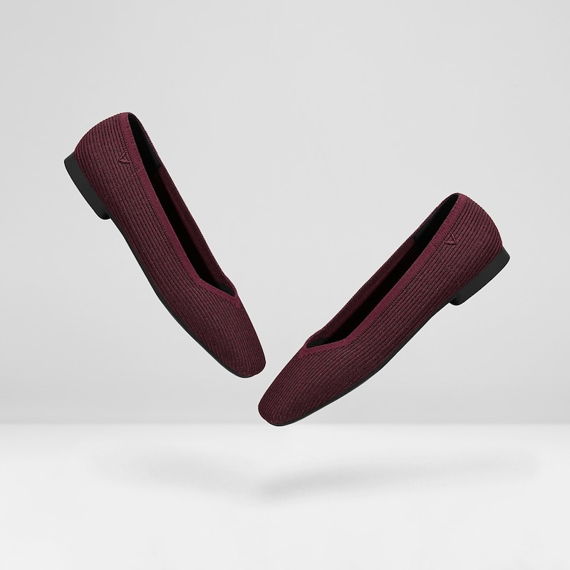 Margot Washable Square-Toe Flats for Bunions & Wide Feet | VIVAIA