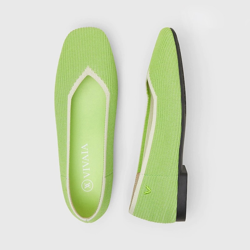Margot Washable Square-Toe Flats for Bunions & Wide Feet | VIVAIA