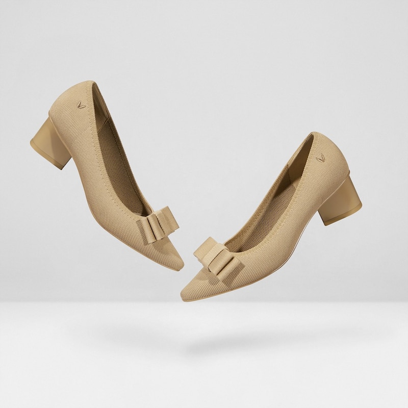 Titli Pointy Bow Heels-Women's Sustainable Shoes | VIVAIA