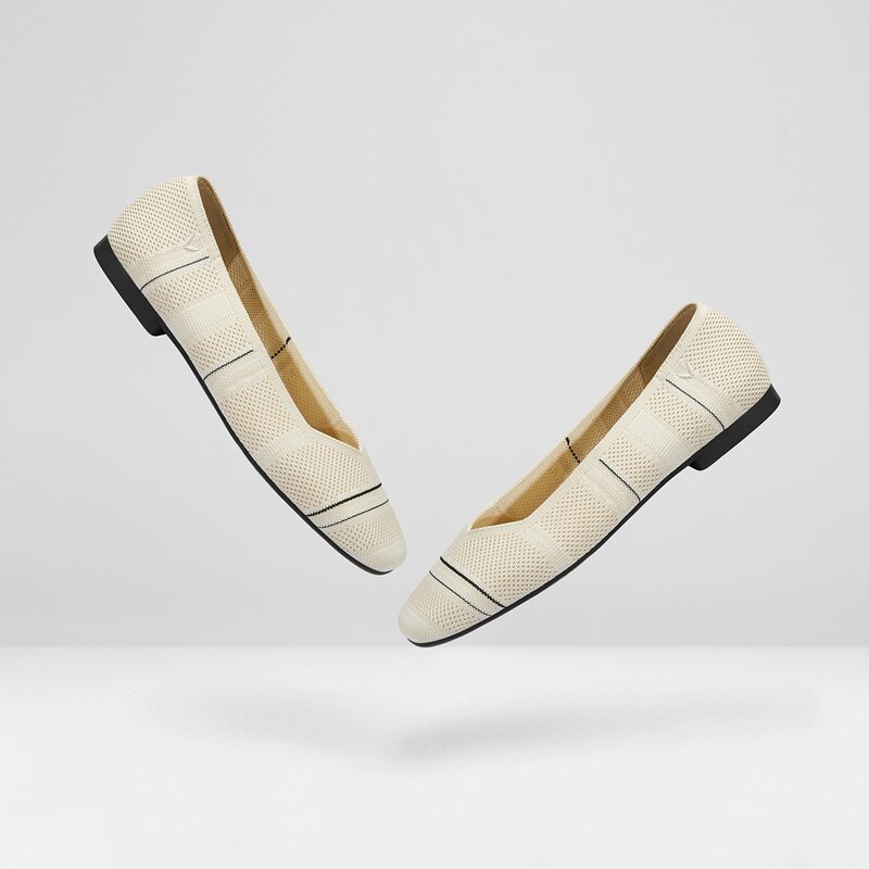 Margot Square-toe Flats for Bunions & Wide Feet | VIVAIA