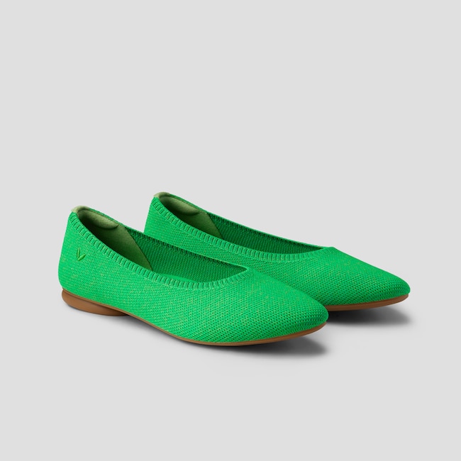 Almond-Toe Ballet Flats (Tamia 2.0)