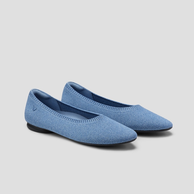 Almond-Toe Ballet Flats (Tamia 2.0)