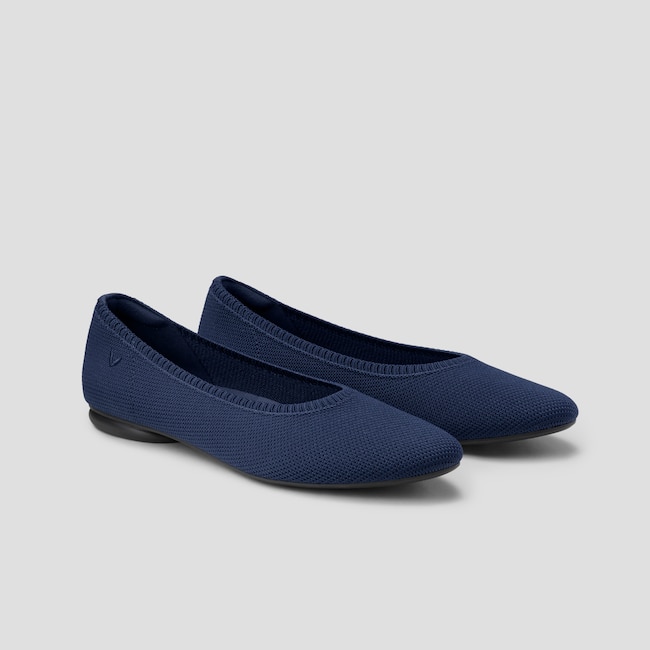 Almond-Toe Ballet Flats (Tamia 2.0)