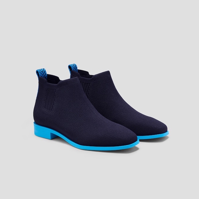 Square-Toe Water-Repellent Ankle Boots (Ryan Pro)