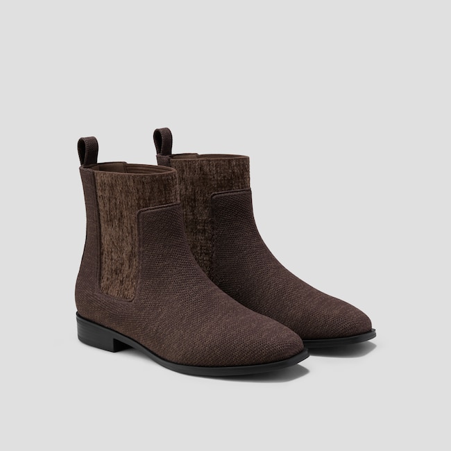 Square-Toe Water-Repellent Ankle Boots (Riley Pro)