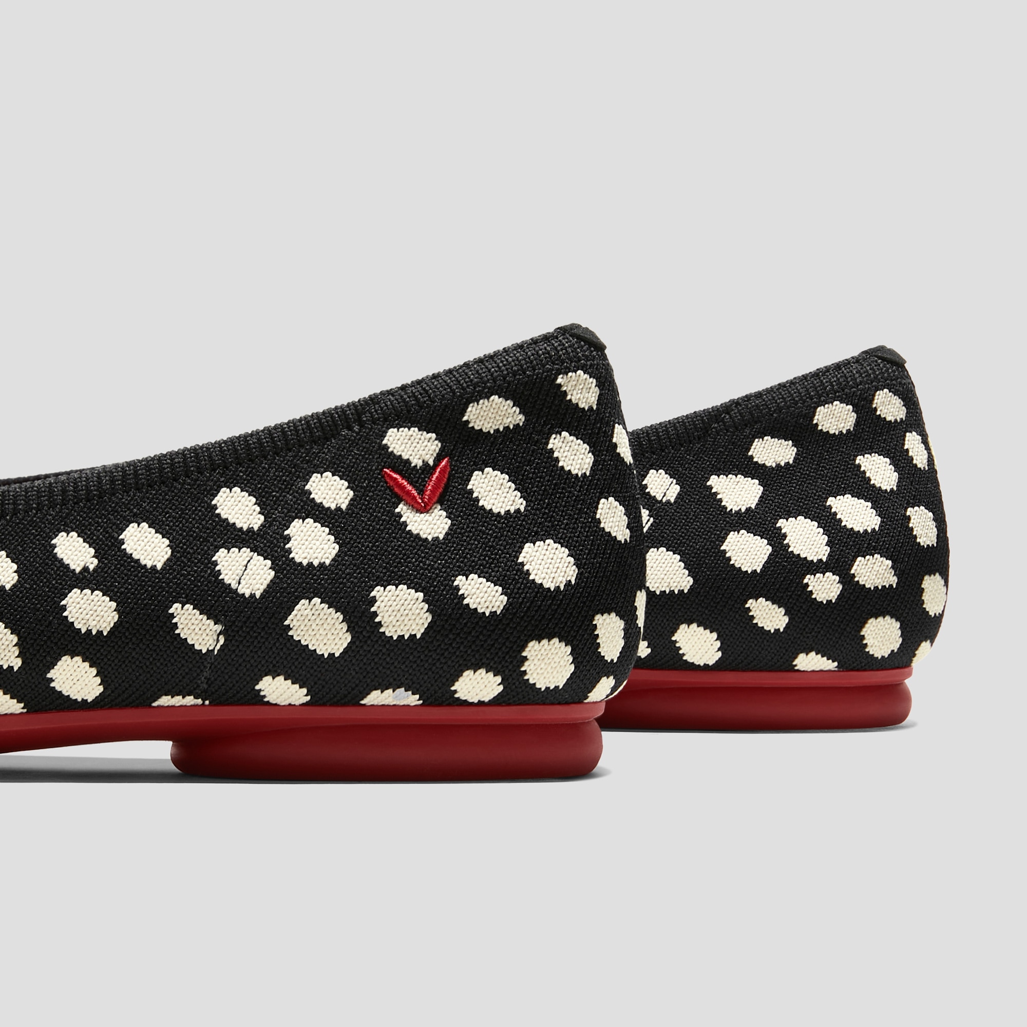 Almond-Toe Bow Flats (Tiana), ABSTRACT DOTS, EU36.5 | VIVAIA