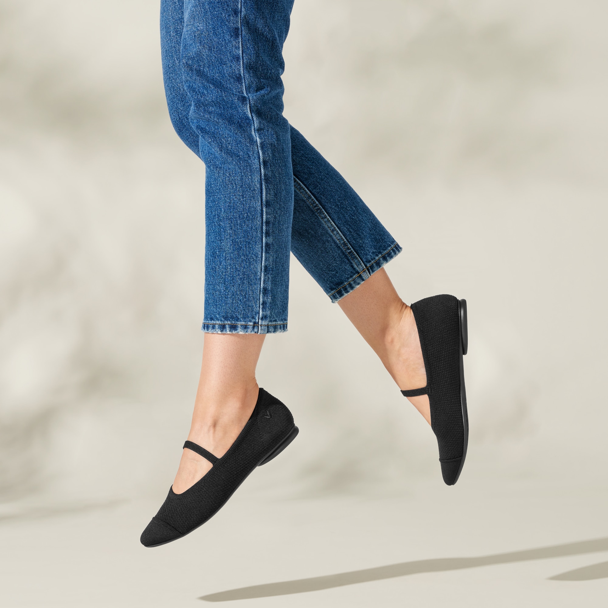 Almond-Toe Mary-Jane (Tamia Mary-Jane), Black, EU35 | VIVAIA