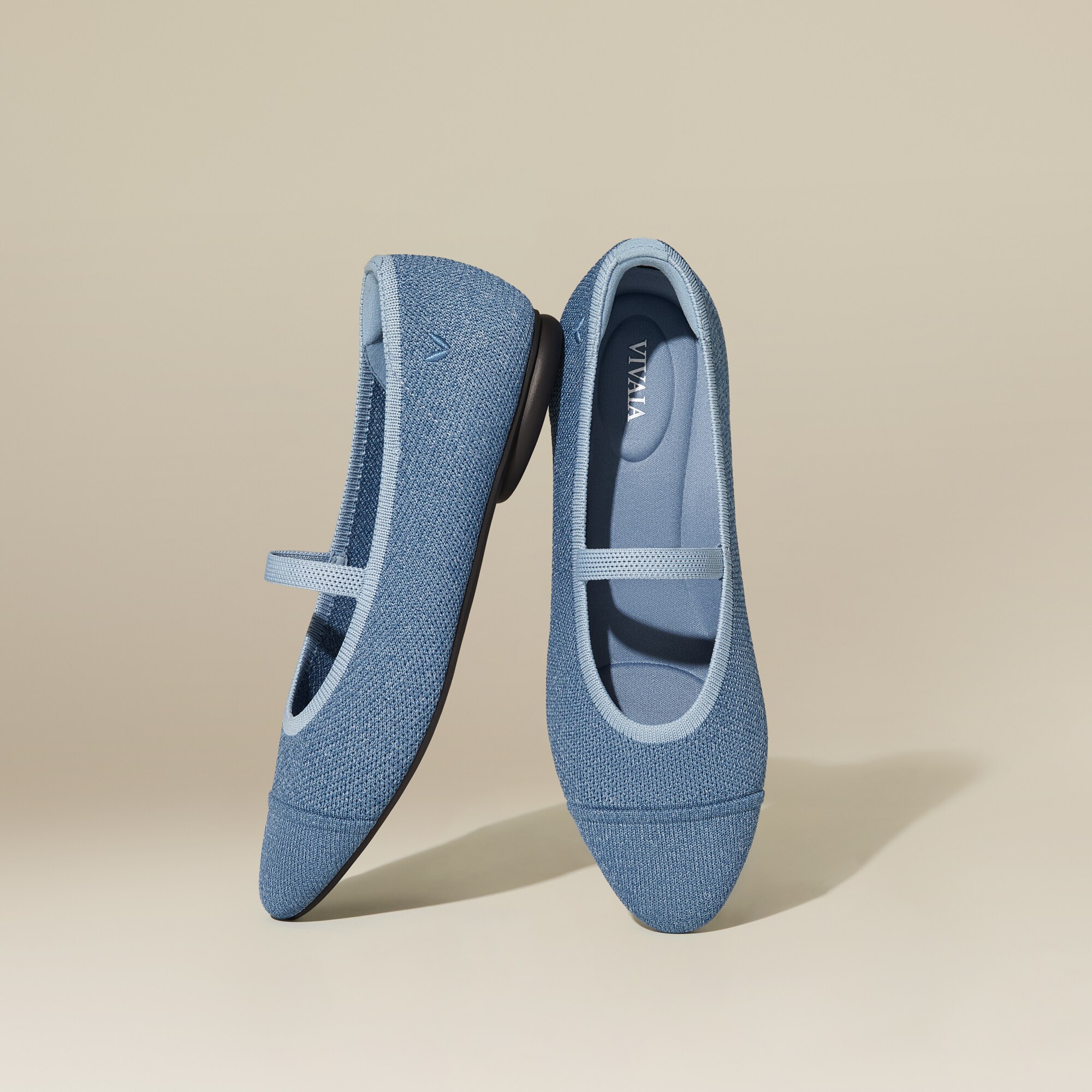 Almond-Toe Mary-Jane (Tamia Mary-Jane), Denim Blue, EU35
