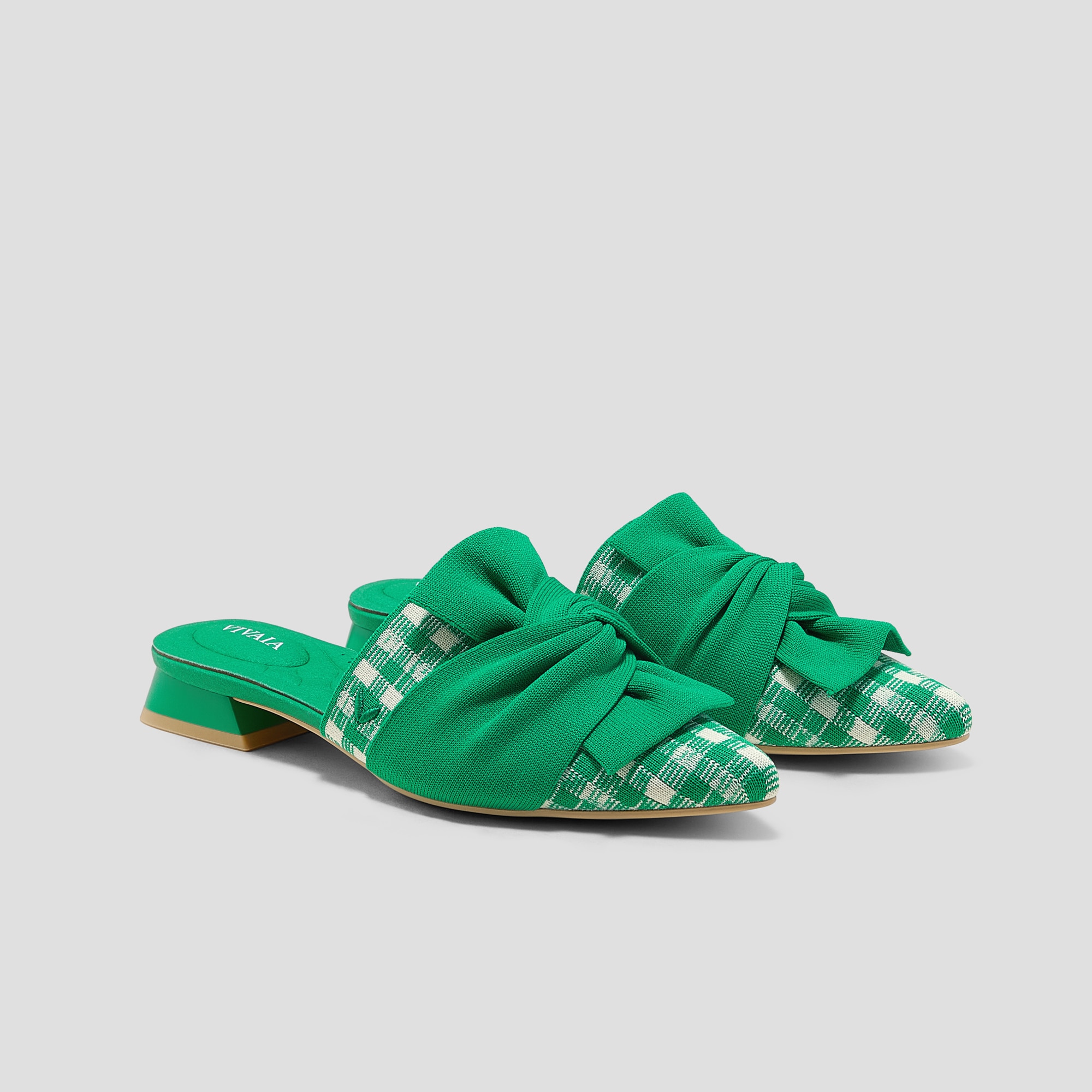 Yaffa Pointed-Toe Knot Mules - Women's Comfy Heels | Vivaia