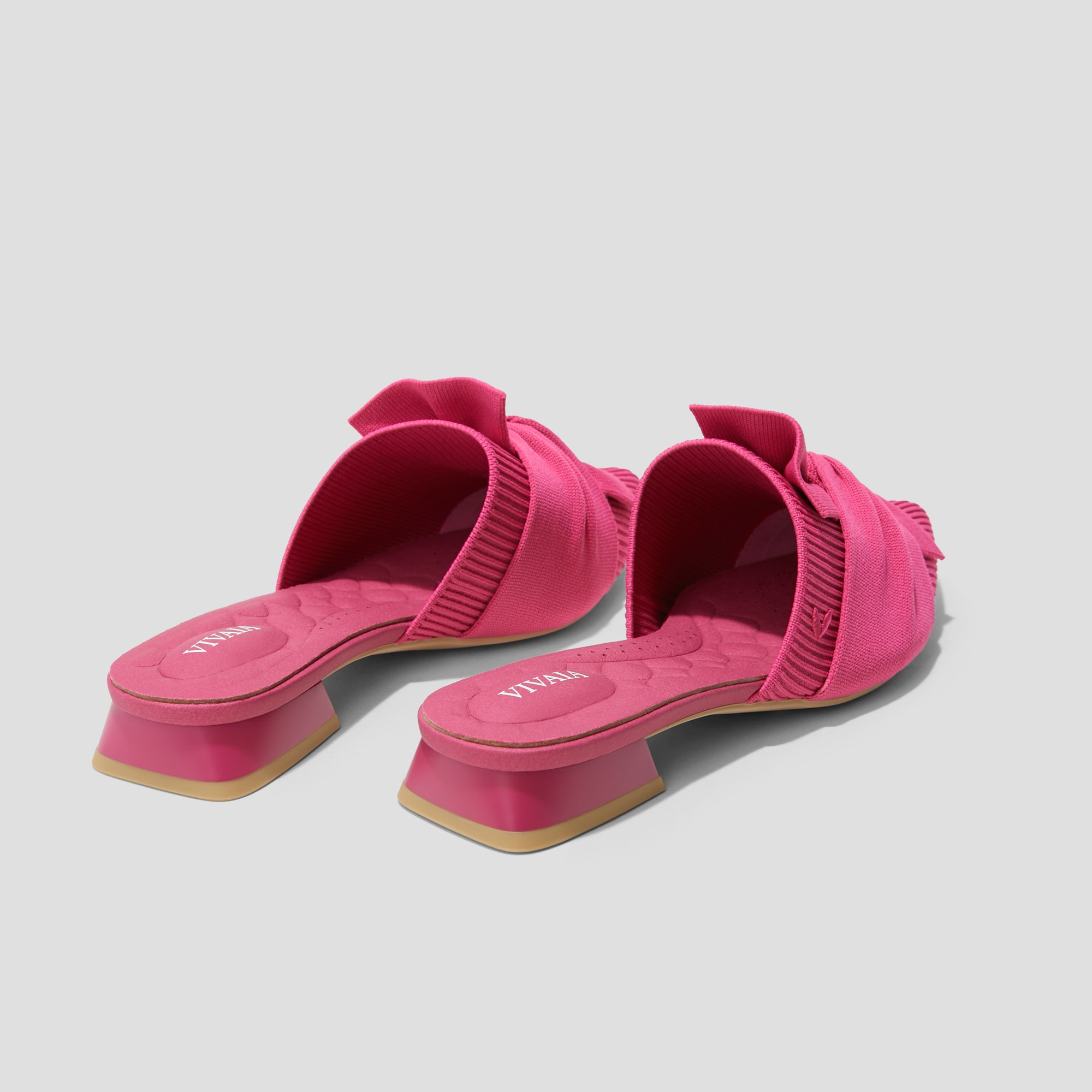 Pointed-Toe Knot Sandals (Yaffa Pro), PITAYA, EU35 | VIVAIA