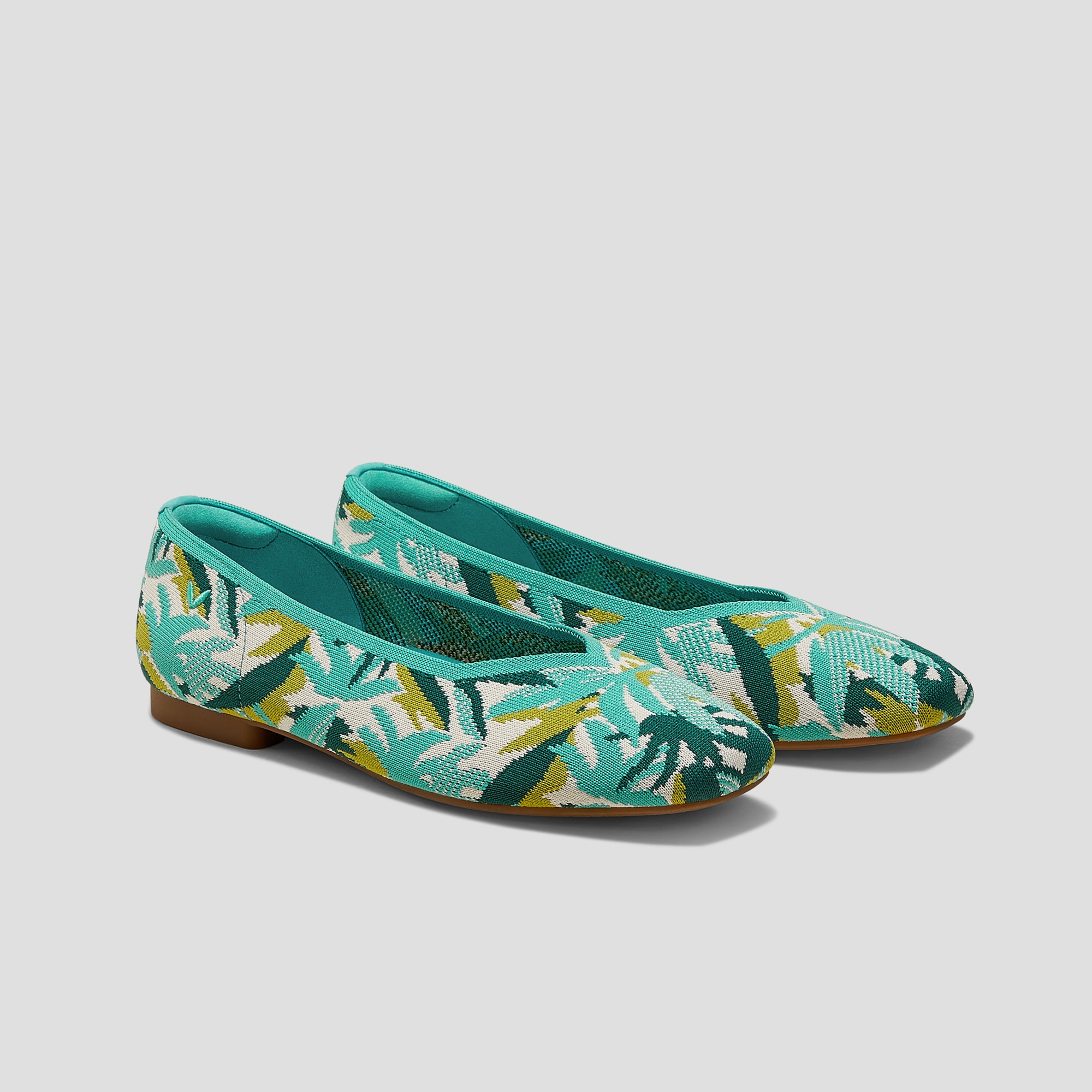 VIVAIA Margot2.0 スクエアトゥ　EU36.5 Margot Square-Toe Flats for Bunions&Wide Feet in Denim Blue
