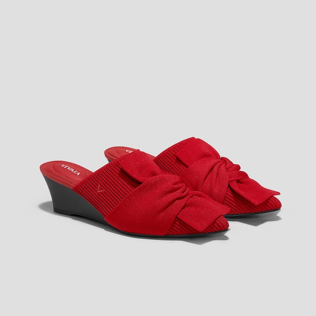 Pointed-Toe Wedge Sandals (Yaffa Wedge)