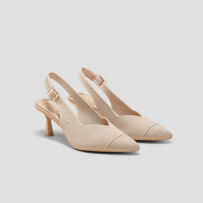 Pointed-Toe Slingback Sandals (Addison)