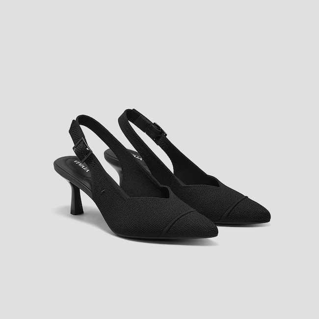 Pointed-Toe Slingback Sandals (Addison)