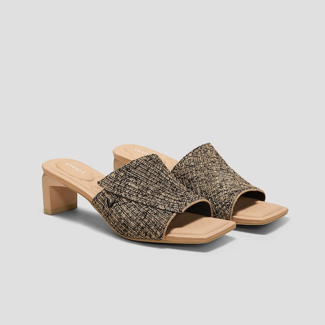 Square-Toe Block Heel Sandals (Jade Pro)