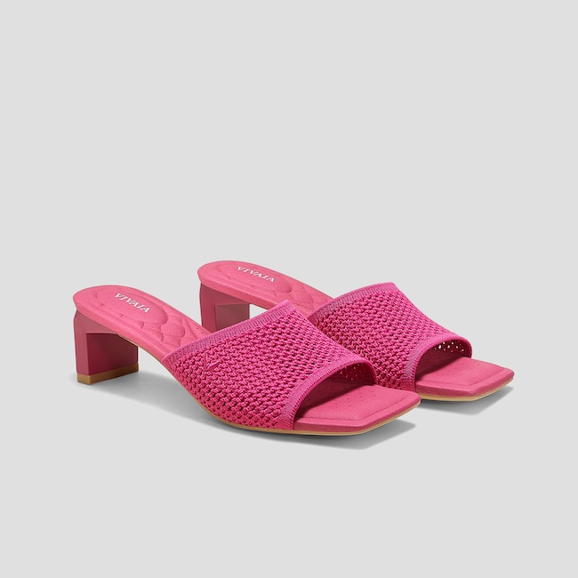 Square-Toe Block Heel Sandals (Juliet Pro)