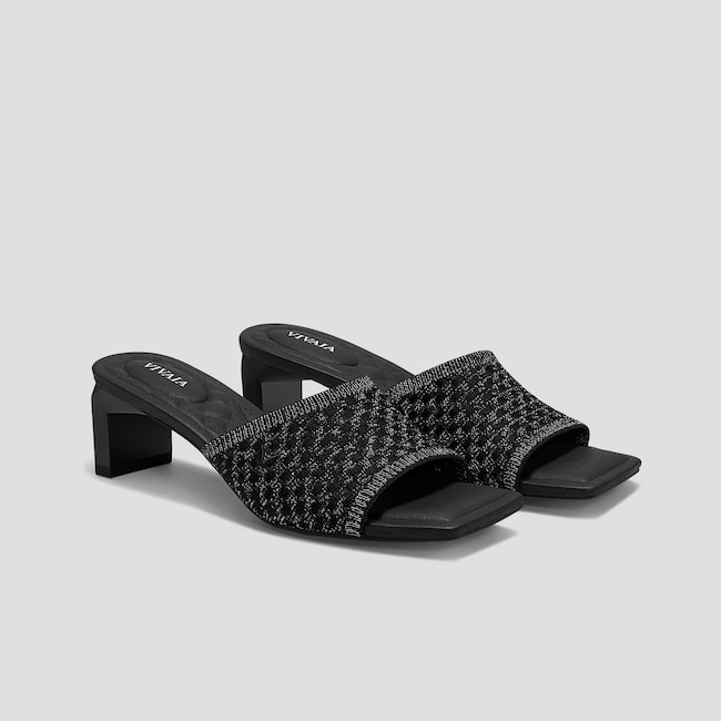 Square-Toe Block Heel Sandals (Juliet Pro)