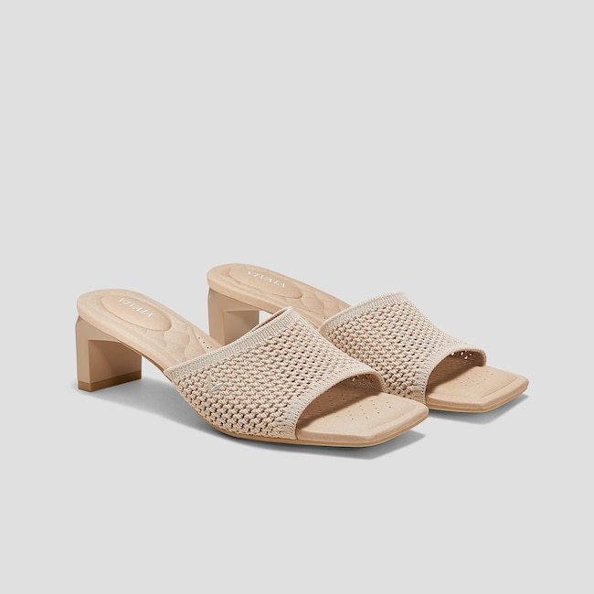 Square-Toe Block Heel Sandals (Juliet Pro)