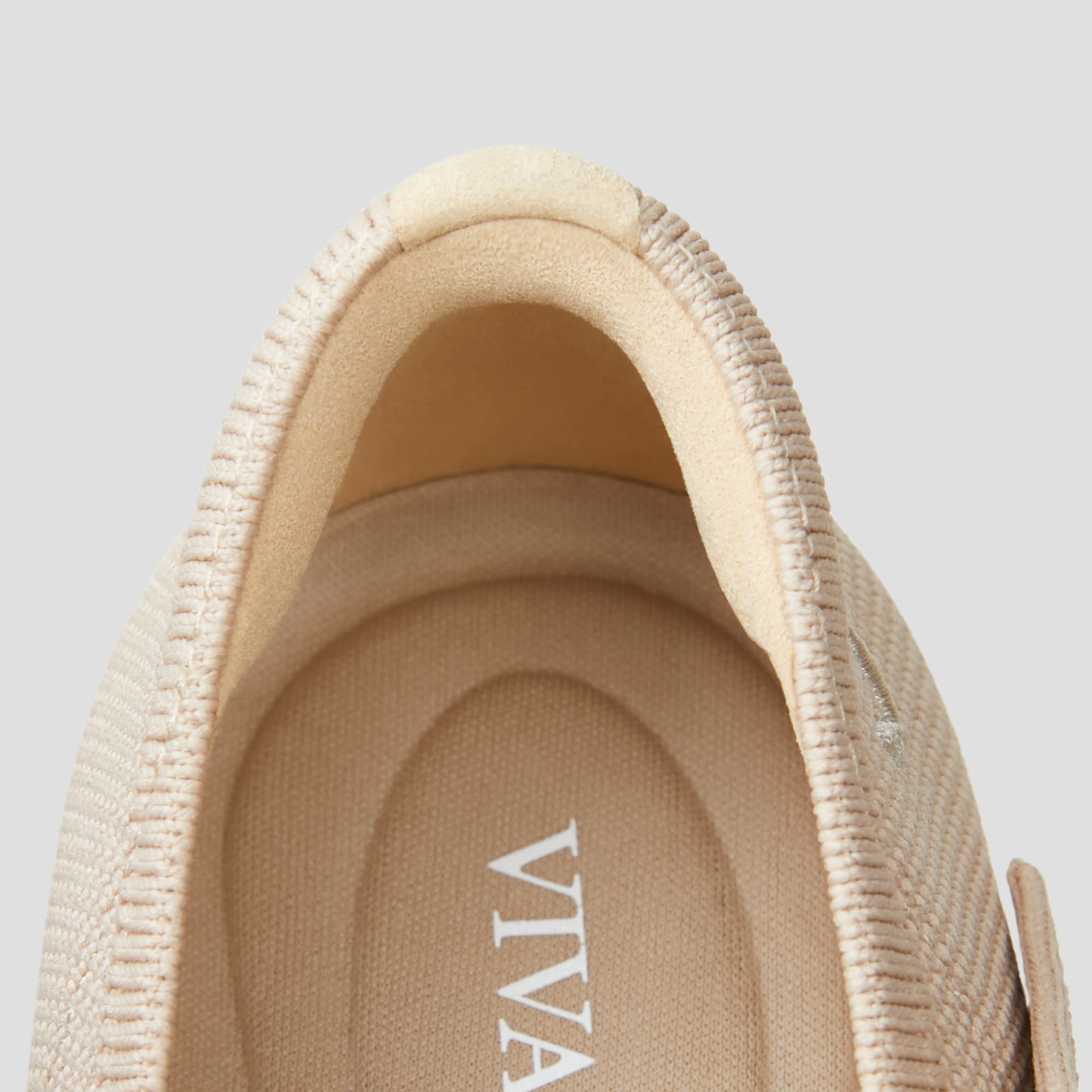 Pointed-toe Mary-Jane Flats (Maria), ALMOND, EU38 | VIVAIA
