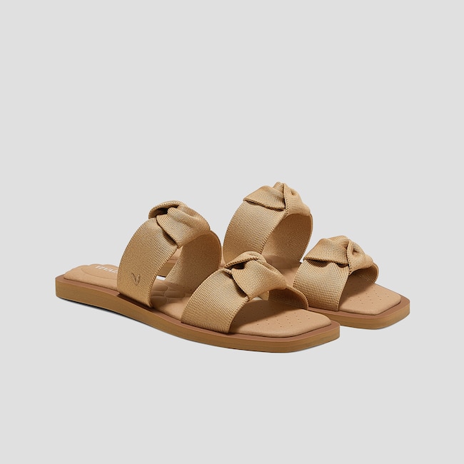 Pillow Top Slide Strappy Sandal (Maisa)
