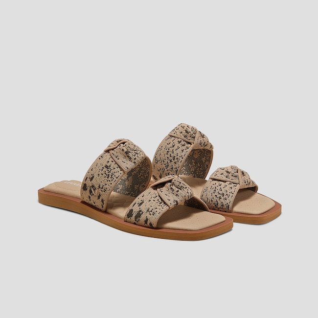 Pillow Top Slide Strappy Sandal (Maisa)