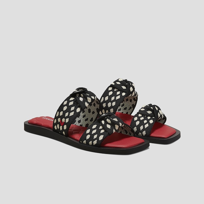 Pillow Top Slide Strappy Sandal (Maisa)
