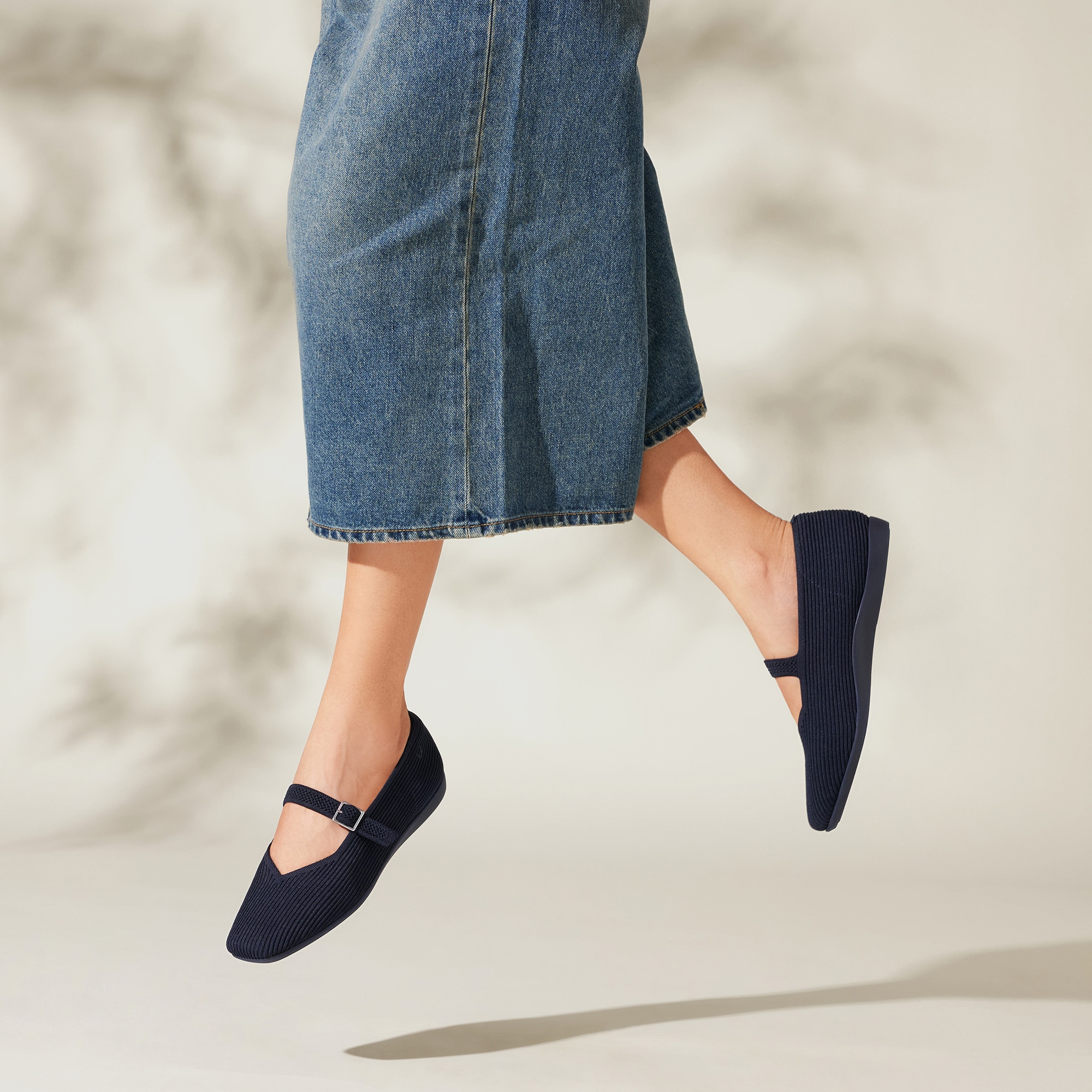 Margot Walker Mary-Jane Lightweight Square-Toe Mary-Jane in