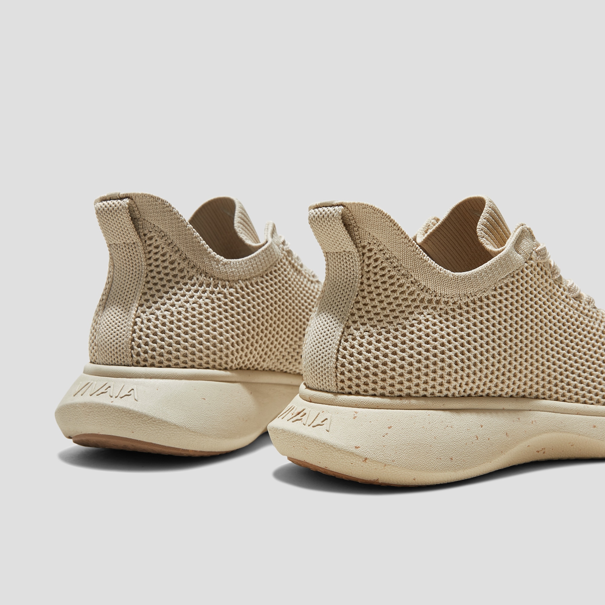 Unisex Sneaker Sliders (Urban) - Mesh, Beige, EU35 | VIVAIA