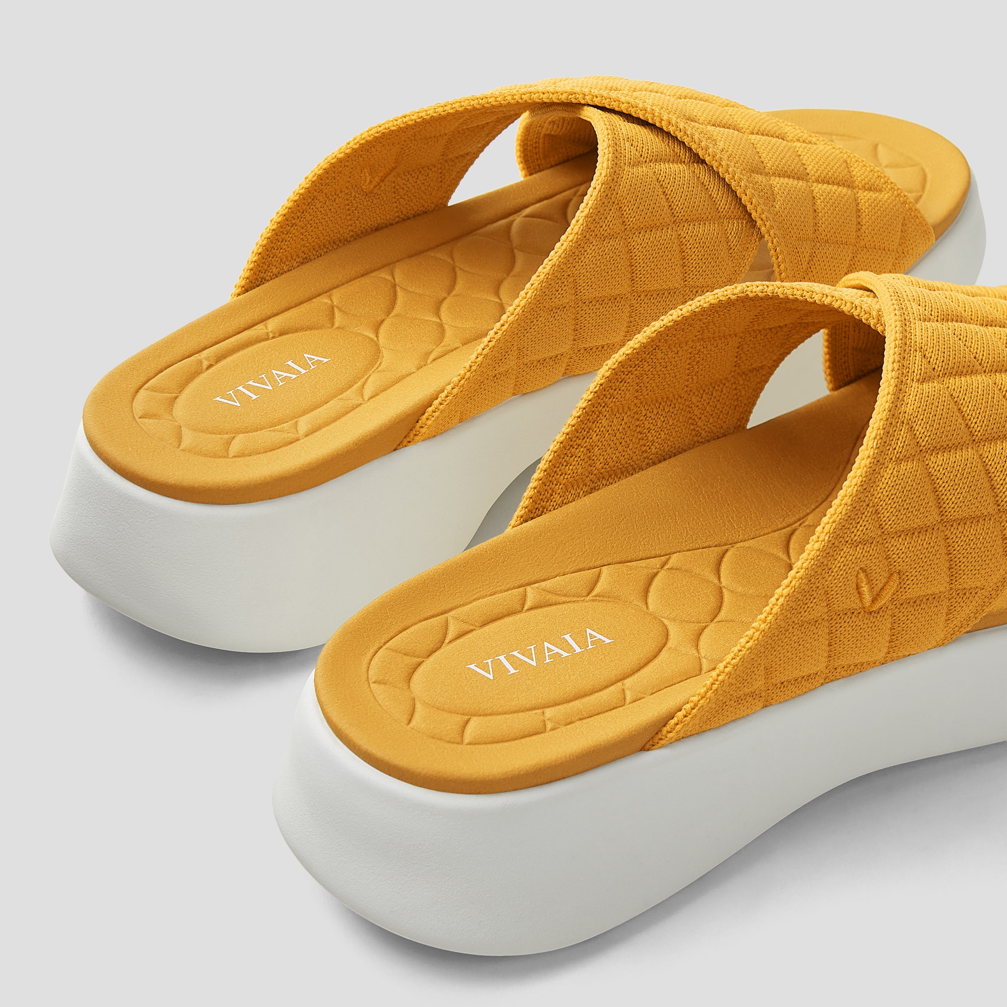 Walker Sandals (Katarina), Ginger Yellow, EU35 | VIVAIA