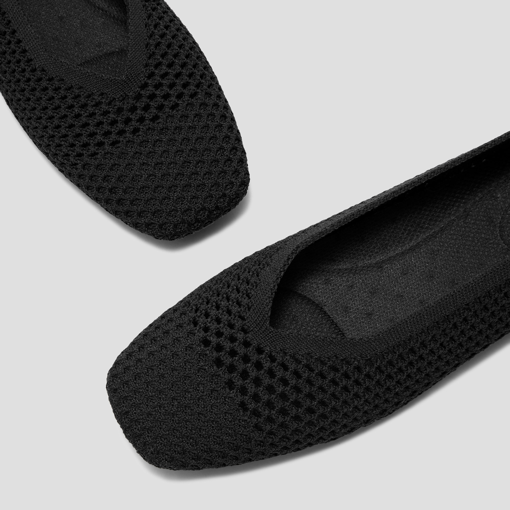 靴 CITYSHOP C ME Square toe mesh flat shoes CITYSHOP（シティーショップ）の「【C ME/シー ミィ】Square toe