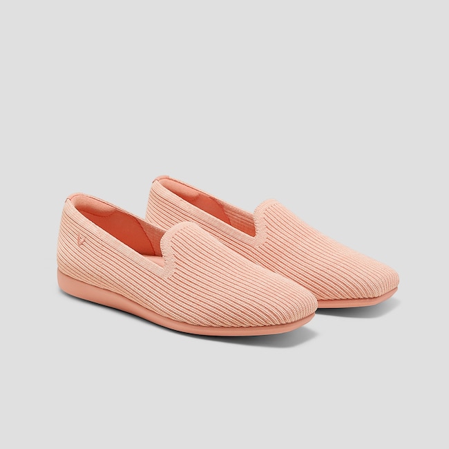 Water-Repellent Square-Toe Loafers (Samantha Walker)