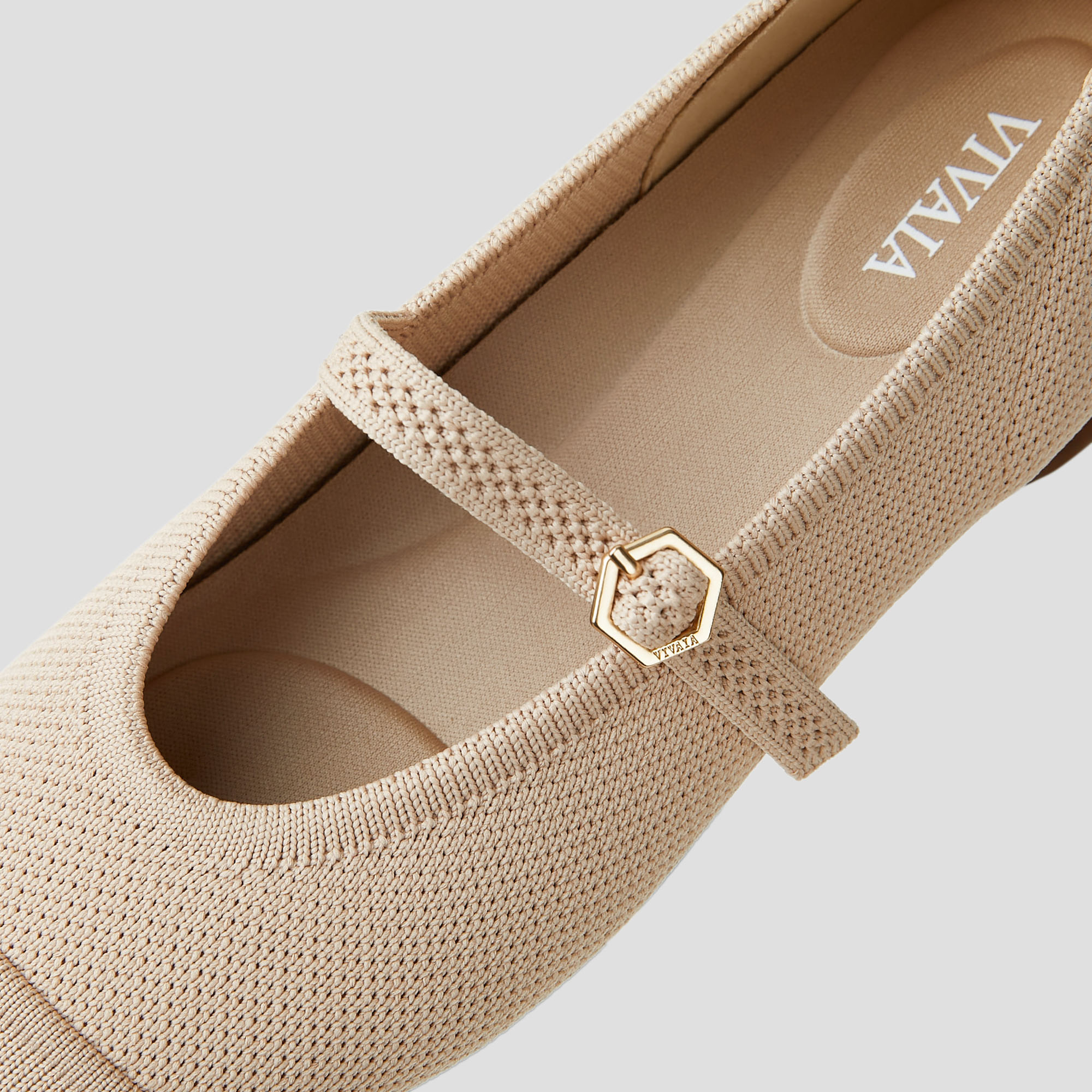 Almond-Toe Mary Janes AdaptAll™ (Tamia Mary Jane), ALMOND, EU35