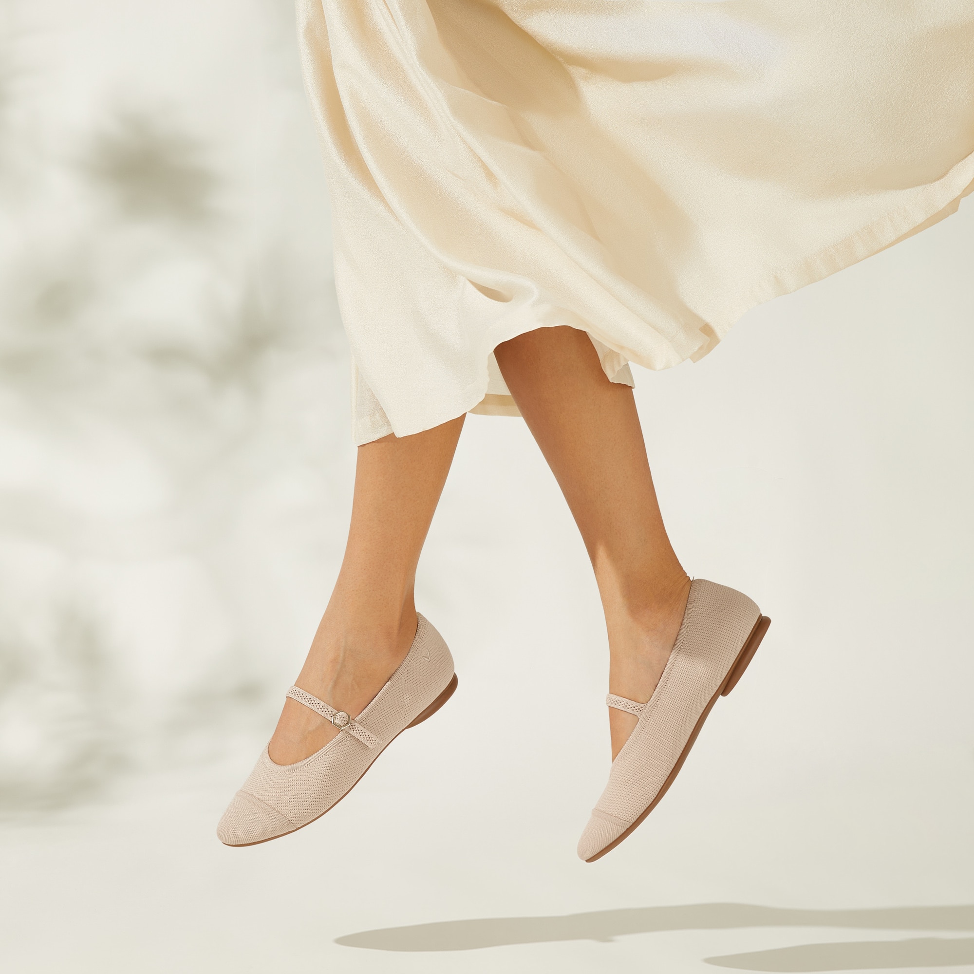 Almond-Toe Mary Janes AdaptAll™ (Tamia Mary Jane), ALMOND, EU35.5