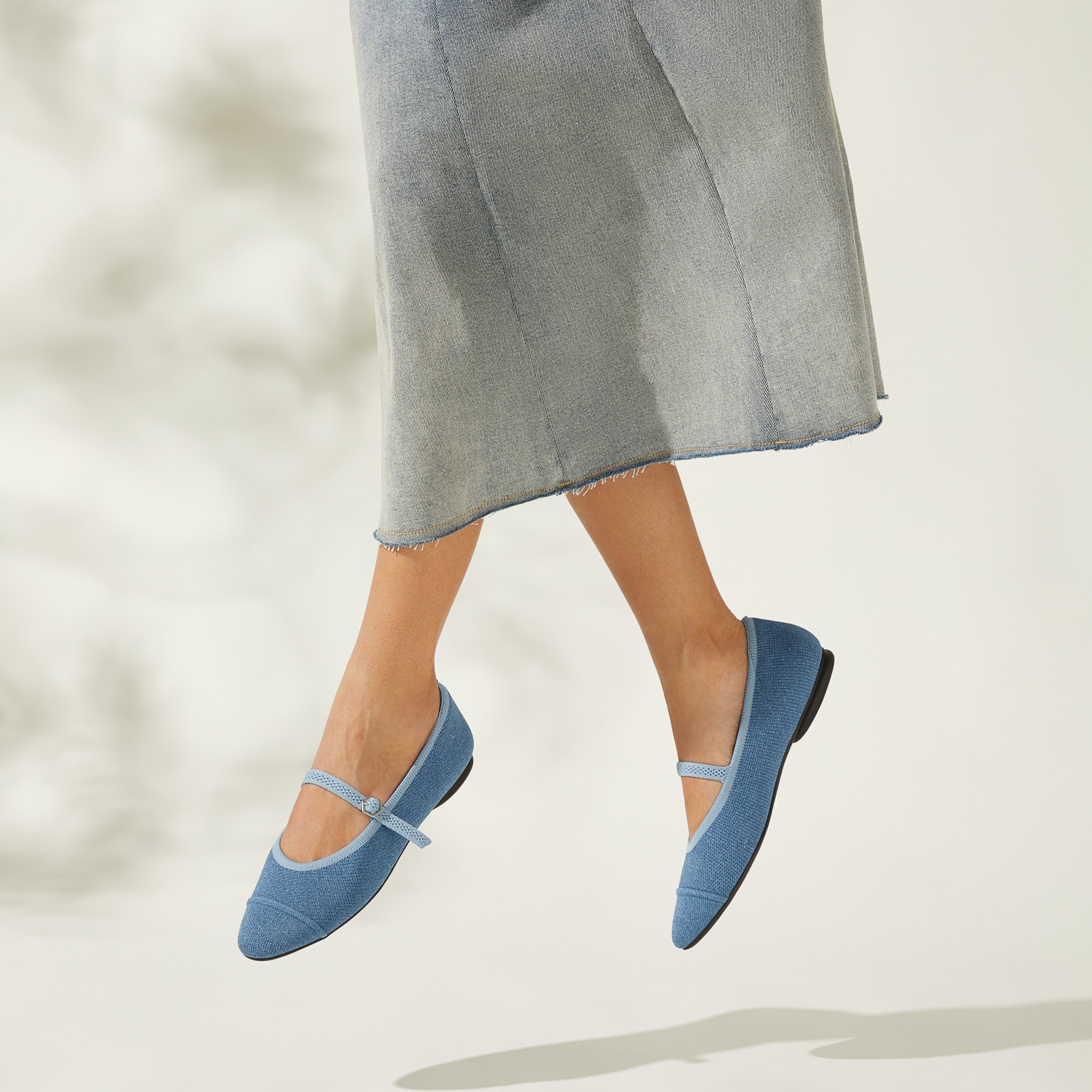 Tamia Mary-Jane AdaptAll™, Denim Blue, EU38.5 | VIVAIA
