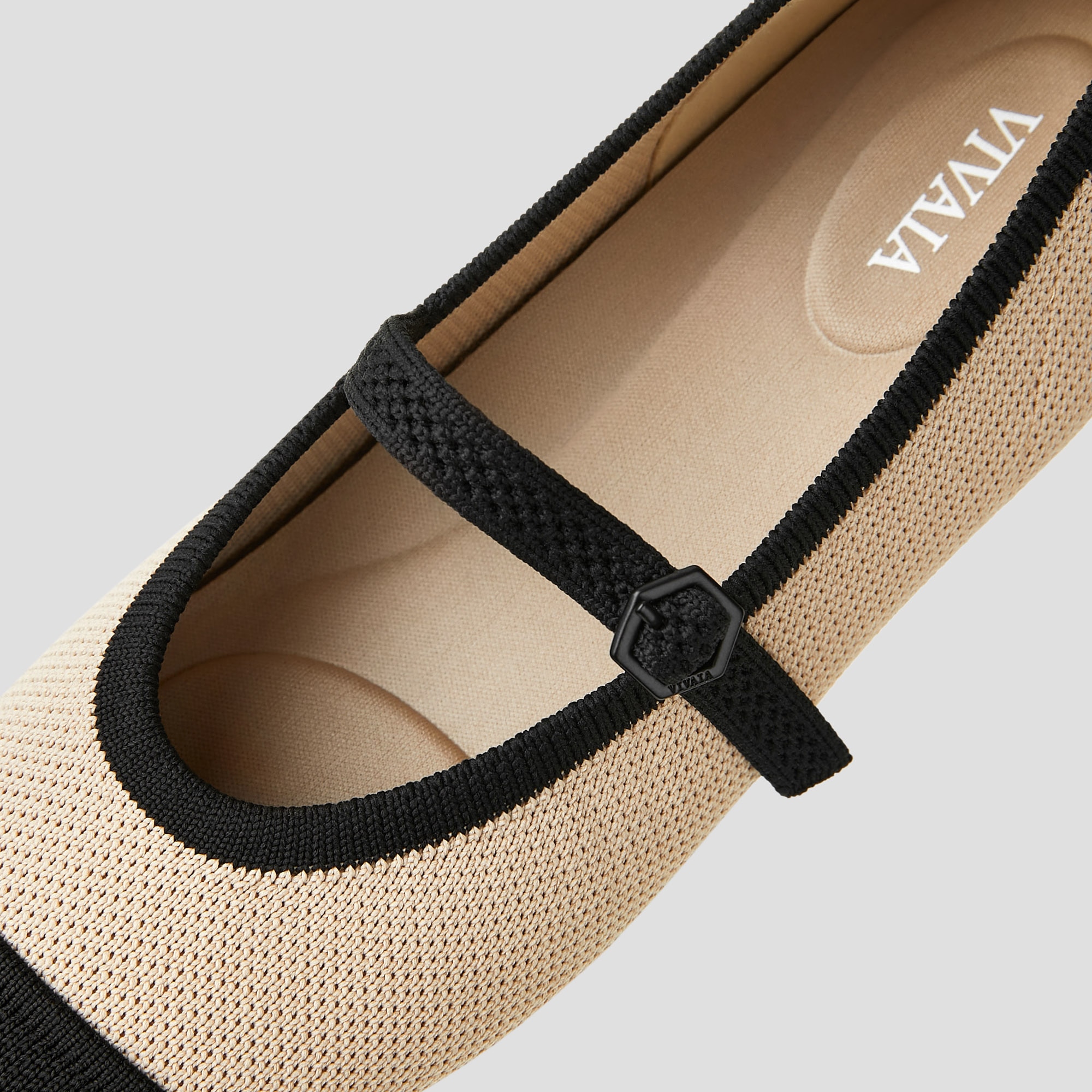 Tamia Mary-Jane AdaptAll™, ALMOND BLACK, EU41 | VIVAIA