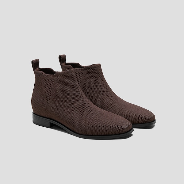 Square-Toe Slip-On Chelsea Boots (Ryan Slip-On)