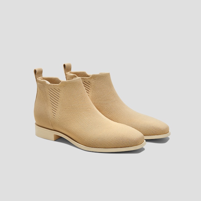 Square-Toe Slip-On Chelsea Boots (Ryan Slip-On)
