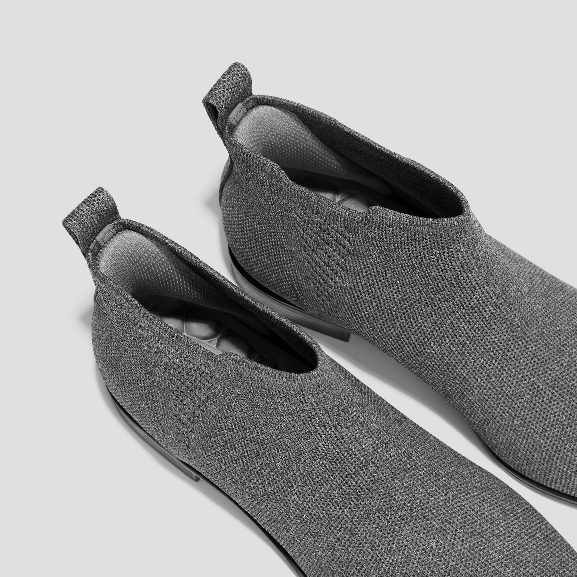 Square-Toe Slip-On Chelsea Boots (Ryan Slip-On), Rich Grey, EU35