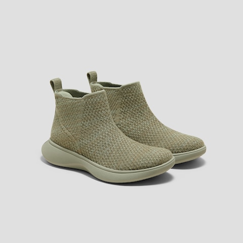 NWOB Vivaia URBAN WATERPROOF BOOTS Green Size EU 43/Men’s 10/ Women’s 11.5 New Vivaia Green Water-Repellent Wool Sneaker Boots (Urban  main image 4