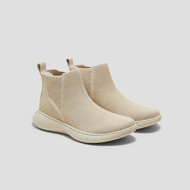 Round-Toe Slip-On Sneaker Boots (Urban Boots)