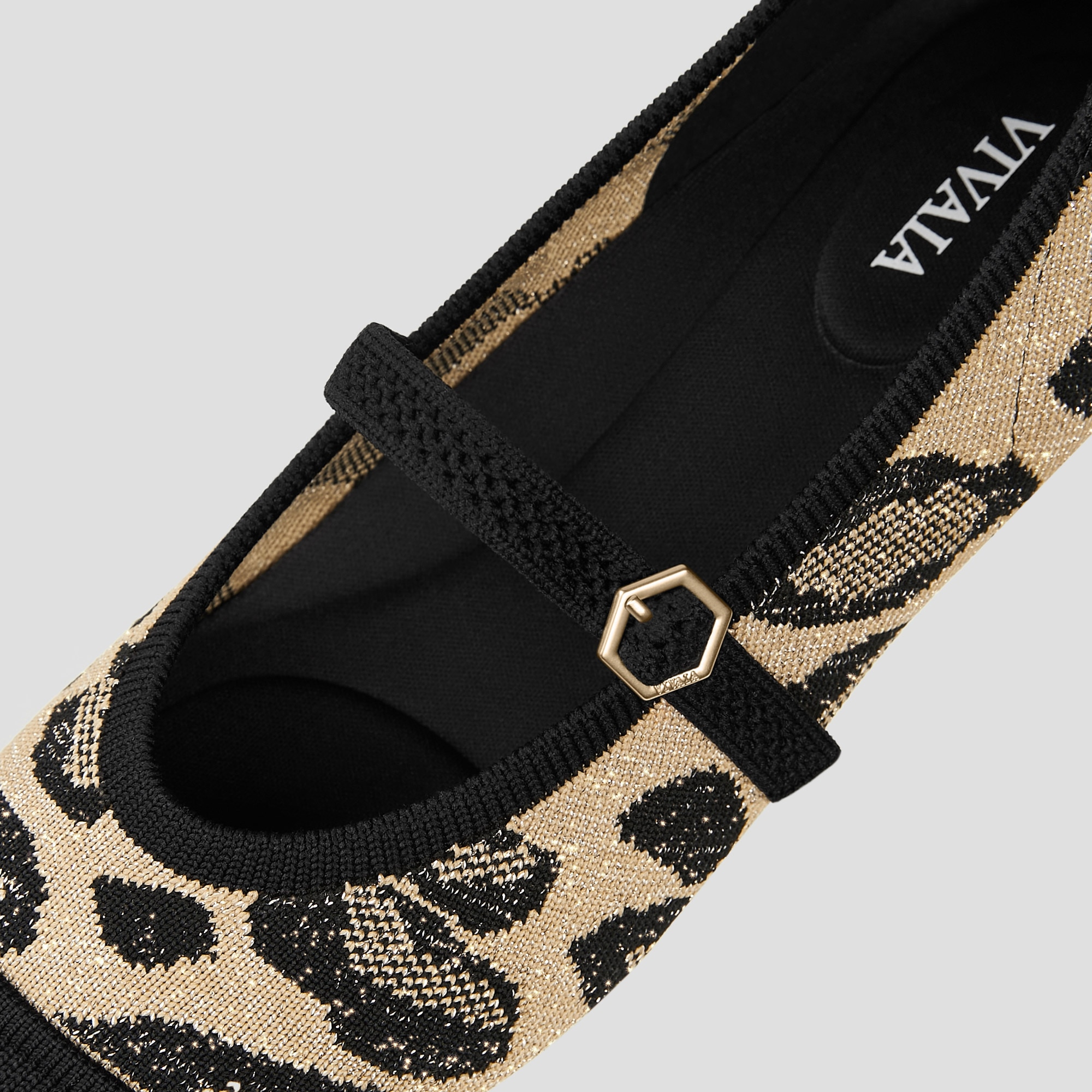 Almond-Toe Mary Janes AdaptAll™ (Tamia Mary Jane), METALLIC