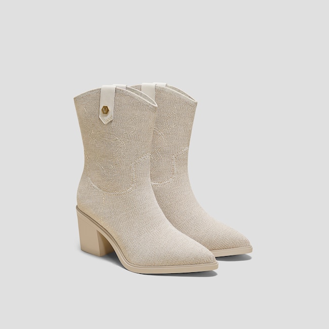 Pointed-Toe Western Ankle Boots (Wesley)